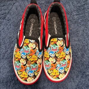 Kids' Slip-On Pokémon Canvas Shoes in Multi-Color